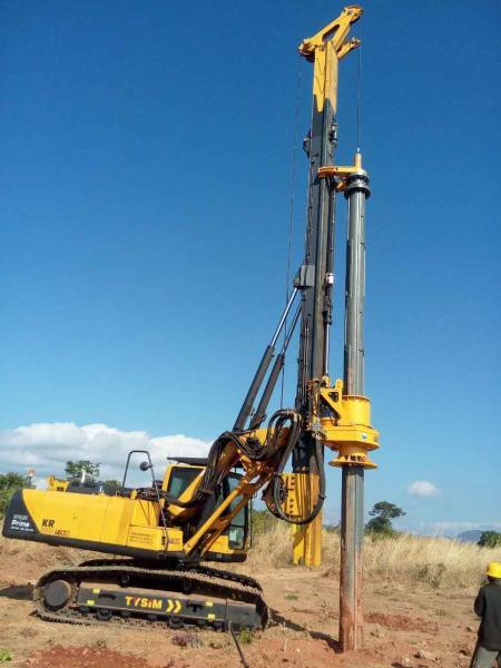 Profondeur rotatoire hydraulique de l'installation 43m d'empilage de KR125A