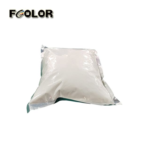 FCOLOR Factory Price Adhesive White DTF Hot Melt Powder for T-shirt Heat Transfer Printing