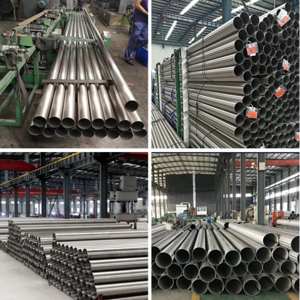 SUS304 316 Stainless Steel Hollow Pipe 2 Inch 10 Inch 6m Length