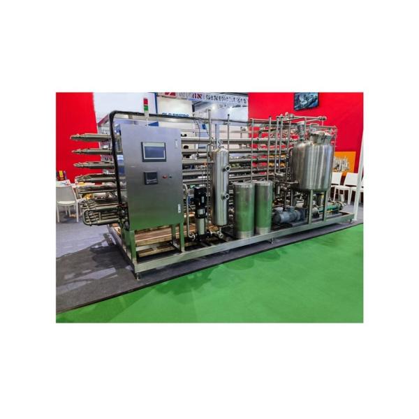 7.5 Kw UHT Tube in Tube Sterilization Machine for Concentrated Mango Pulp Processing