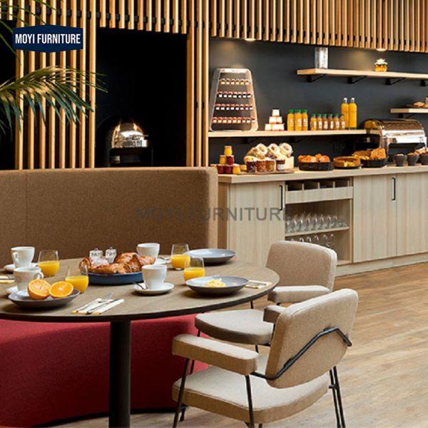 Minimalist Nordic Leisure Metal Legs Restaurant Chairs Upholstered Velvet Dining Chair