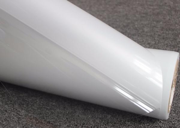 Clear Gloss Digital Printing Film Bubble Free Printable Transparent Adhesive Film 140gsm