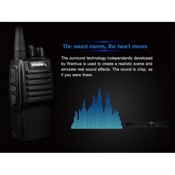 2W UHF Walkie-Talkie Radios for Customization and Long Range Communication Wanhua WH27G