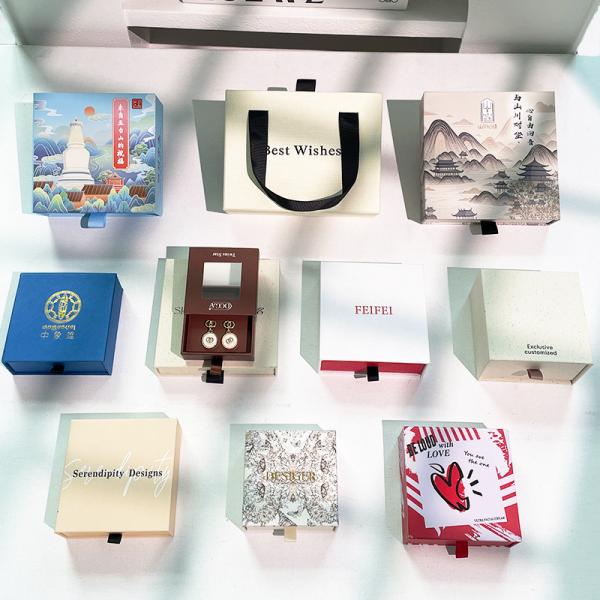 Jewelry Box, Jewellery Box, Luxury Jewelry Packaging Box, Ready-Made Sample, One-Stop Jewelry Box Source Factory Wholesale