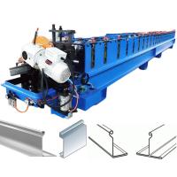 0.7-1.2 mm épaisseur Fermeture de porte métallique bas de la lame machine de formage de rouleaux T Bar Rail Making Machine