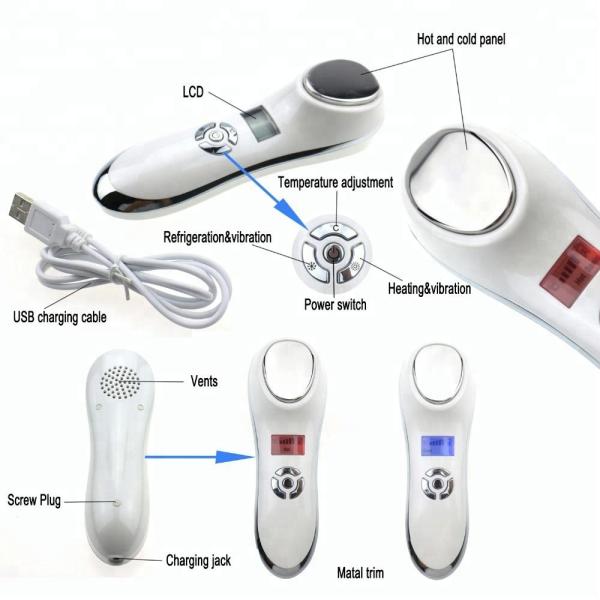 радиочастоты приборов 5v 0.5A красоты 10W PDT машина лицевой лицевая