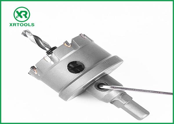 Sand Blast Finish TCT Hole Saw , Tungsten Carbide Metal Cutting Band Saw