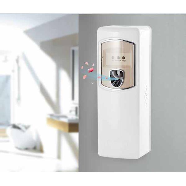 Battery Air Freshener Dispenser , Automatic Air Perfume Dispenser With Lock