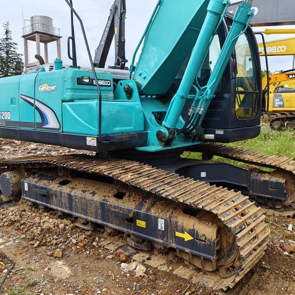 Excavadoras Kobelco usadas de 2000 rpm SK200-8 Excavadora de tamaño medio de 20 toneladas de tracción media