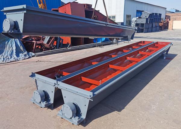 Chemical Plant Using U Trough Screw Conveyor System For Powder
