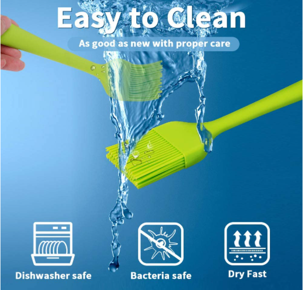 Силикон Meltingfree наметывая щетку для жарить Shrinkproof Stainfree