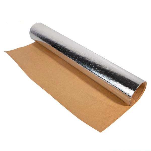 8011 Aluminum foil laminated kraft paper for packaging moisture-proof heat-insulating and tear-resistant suitable for food packaging