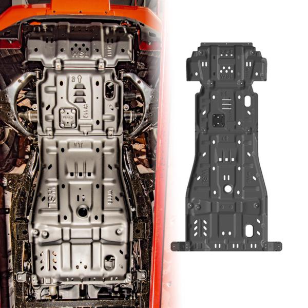 4Runner Engine Guard for ISUZU D-MAX Chassis Guard Skid Plate Transmission Protection