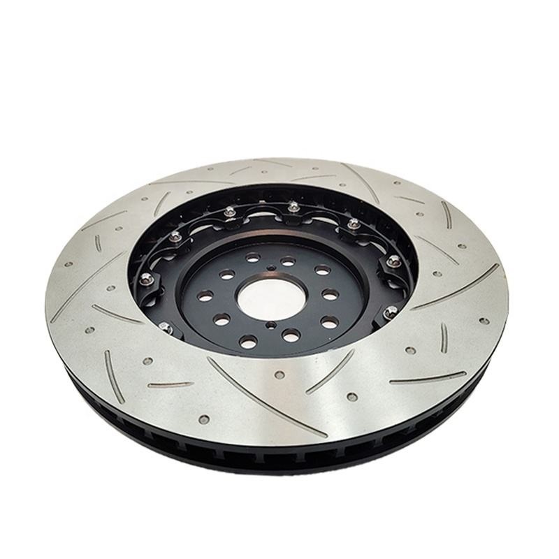 High Perfermance OEM Standard Front Rear Floating Brake Disc for Volv o Cars 345*30mm 2-Piece Brake Disc Floating Front For Volkswagen Golf 5(R32) OE#1K0615301M;1K0615301AR