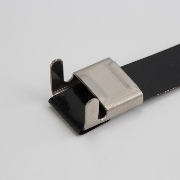 SS304 Wing Seal Clips Banding Metal Clasp Buckle 1/4 Inch width