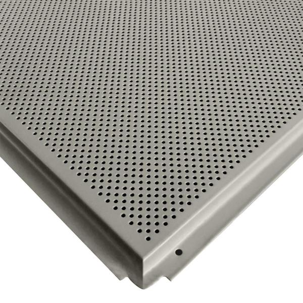 Indoor Aluminium Panel False Ceiling Fireproof Perforated Roof Panels U Shape