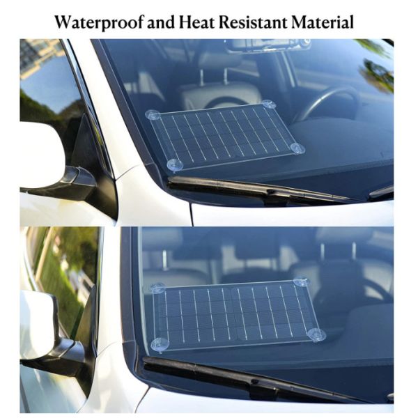 IP67 водонепроницаемый 12В USB солнечный батарейный зарядчик