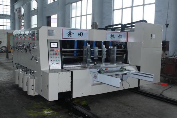 Fully Automatic Corrugated Carton Box Rotary Die Cutting Machine 30kw