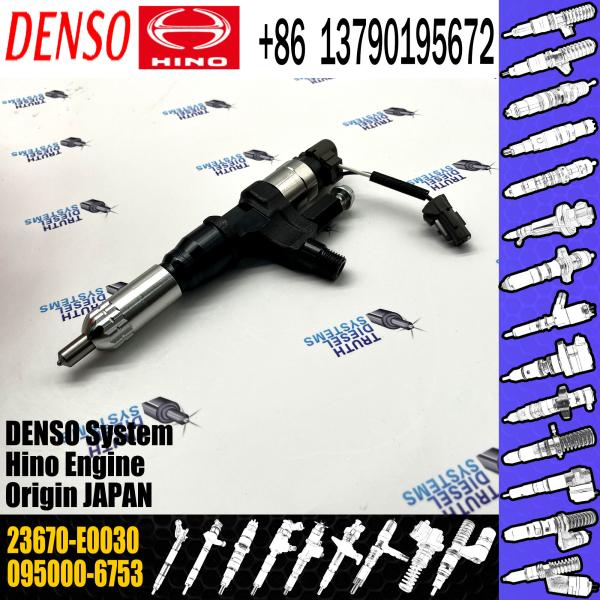 Conjunto diesel novo 095000-6753 23670-E0030 do injetor de combustível de DENSO em conservado em estoque
