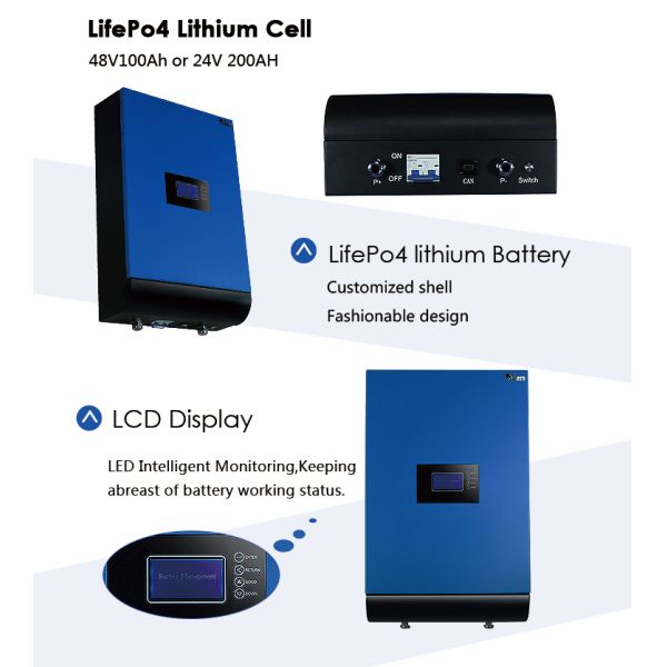 OEM ODM LiFePO4 литийная батарея 10kwh Домашний резервный аккумулятор Powerwall Литийная батарея Хранение литийные аккумуляторы