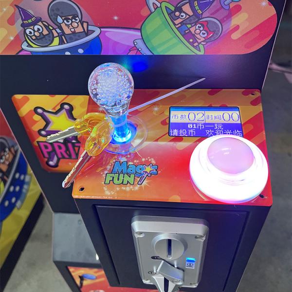Customizable Mini Coin Operated Small Doll Arcade Game Vending Claw Machine With Bill Acceptor