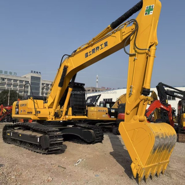 Good Condition Komatsu PC270LC 27Ton Crawler Hydraulic Low Hours Used Excavator for Heavy Construction in Stock