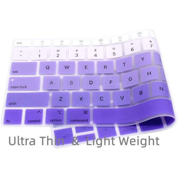 Teclado de laptop Dustproof do silicone com multi cores