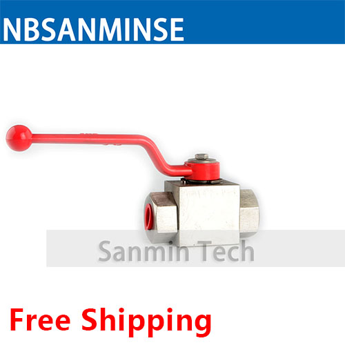 Шариковый клапан КХБ-Г1/8 1/4 высокого давления нержавеющей стали гидравлический 3/8 1/2 анти- дизайнов СС304 СС316 корозии