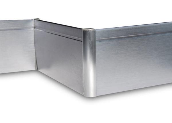 Waterpoof Stainless Steel Clip On Skirting Board Skirting Board Tiles Bathroom