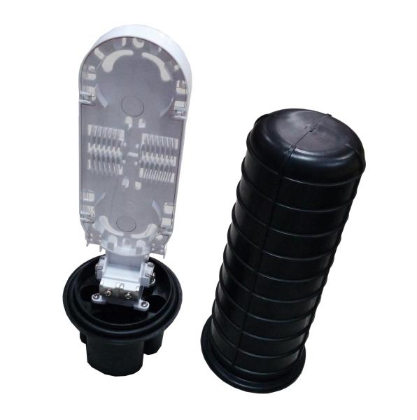 IP68 Dome Splice Fiber Optic Closure 48 FO Heat Shrinkable Sealing Easy Installation