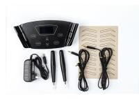 Jogo permanente da tatuagem do equipamento de Micropigmentation da máquina da composição da pérola 3,0 do preto da fonte da fábrica