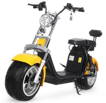EcoRider 18inch Big Tire 60V 1500w 2 Wheel Electric Harly Scooter With Shock Absorber