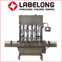 Machine à étiquettes de capsulage remplissante automatique pour la bouteille en verre en plastique de sauce à fruit de tomate
