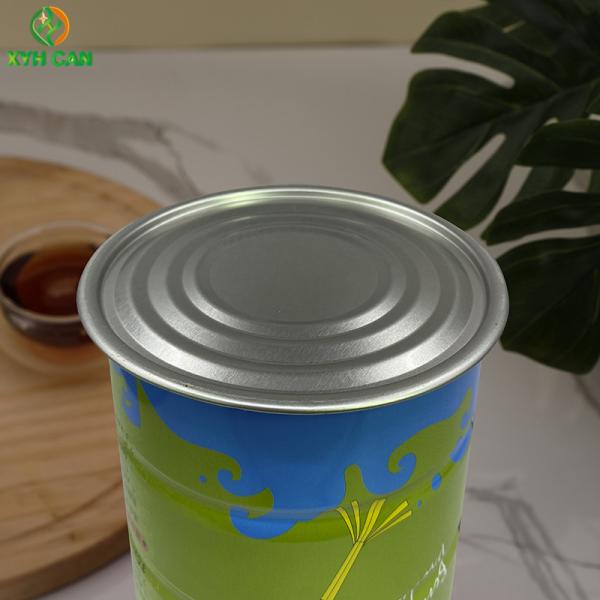 Laser Cutting Empty Tin Cans CMYK 4C For Water Quality Regulator Milk Powder