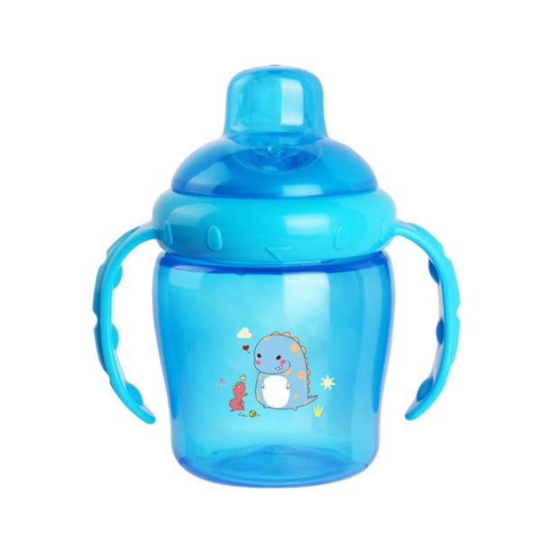 (НОВАЯ) ЧАШКА 225ml PP SIPPY С ДВОЙНОЙ НЕ-РАССЛОИНОЙ РУЧЕК