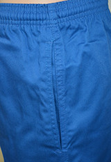 Mid Blue Protective Work Clothing Long Trousers For Chefs Customizes Size