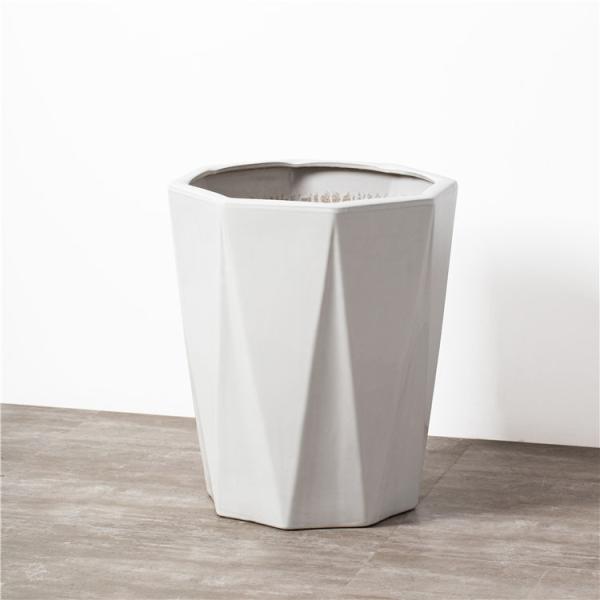 wholesale nordic garden large big size flower pots home decoration white modern ceramic outdoor indoor plant pots
