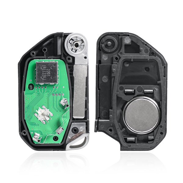 HN010232 3 Button Flip Keyless Entry Remote Key With Jeep Wrangler 2018 - 2020 Gladiator 2020