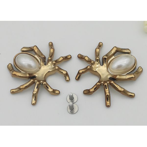 Spider Pearl Decorative Rivet Heads Studs For Bag Shoes Clothes Decorations