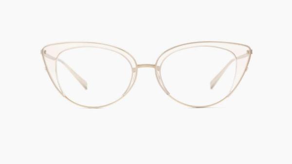 Pure Titanium Eyeglasses Classic Cat-eye Shape Women Girls Daily Wear Solid High quality Retro Style Optical Frames