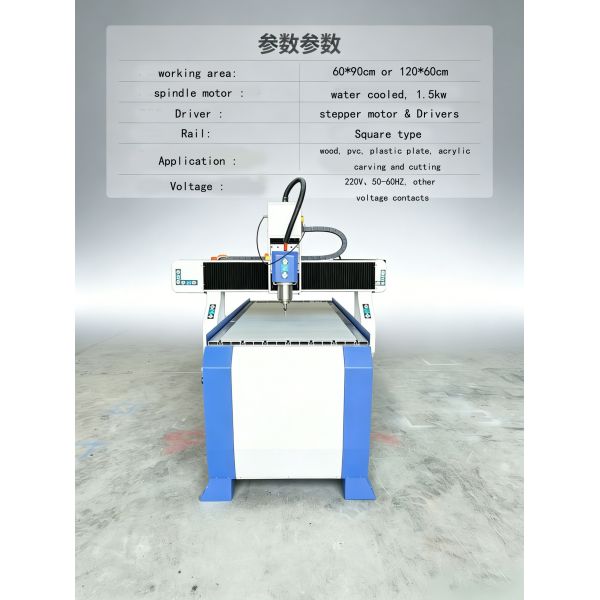 CNC Router Engraving and Cutting Machine for Wood Acrylic PVC MDF