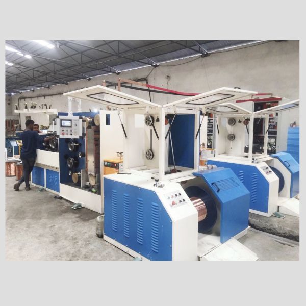 4 провода омедняют машину чертежа тонкотянутой проволки 30KW 25m/S