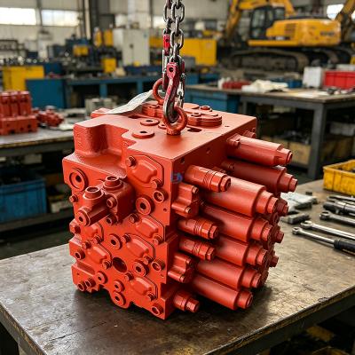 KMX15RB Excavator Main Control Valve Impact Resistant For Kawasaki Excavator