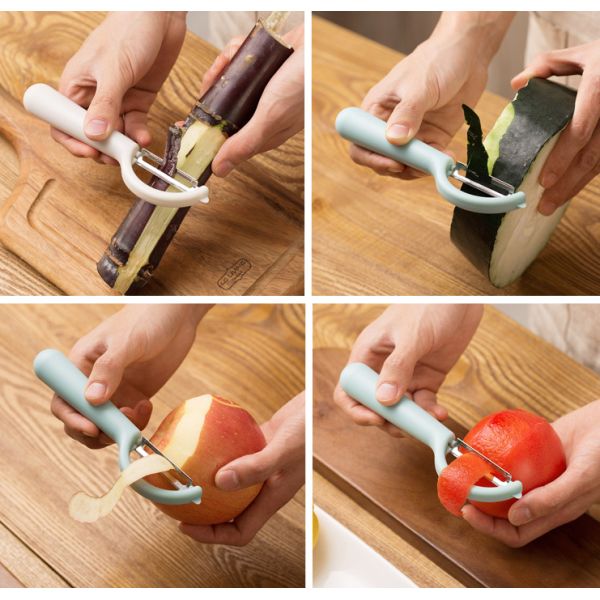Good Grip Swivel Blade Vegetable Peelers for Perfectly Peeled Fruits Vegetables 38g