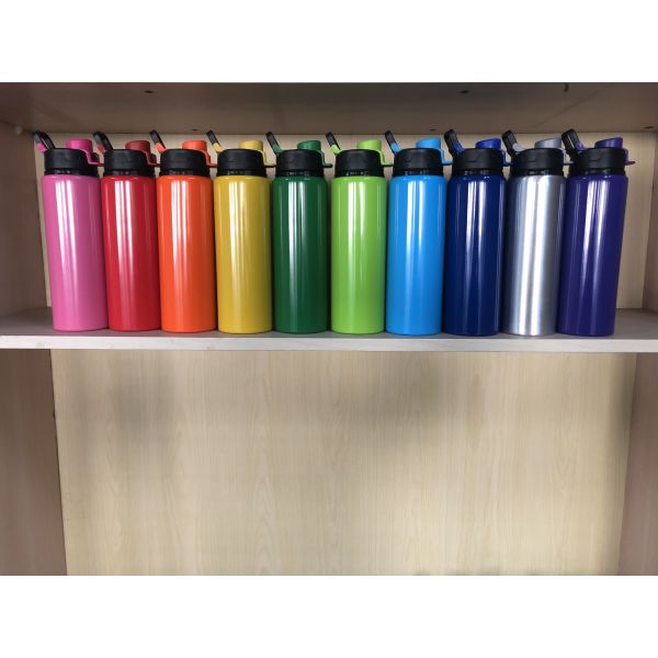Portable 750ML Aluminum Sports Water Bottle FDA Standard for Promotional Gift