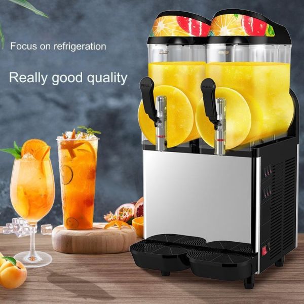 600 Capacity Slush Ice Cream Machine for Commercial in 220-240v Voltage