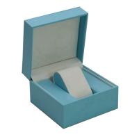 Ivory Board PU Leather Gift Display Boxes Eco Friendly For Ring Jewelry Watch Wallet