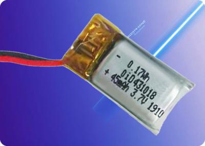 OiD431018-47 3,7V 47mAh 1,0C Décharge 500 cycles Batterie au lithium polymère