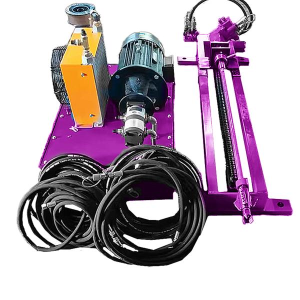 Hydraulic Controlling DTH Drilling Rig with Light Weight High Drilling Efficiency and 3000N.m Max Torque for Mining and Water Well Projects