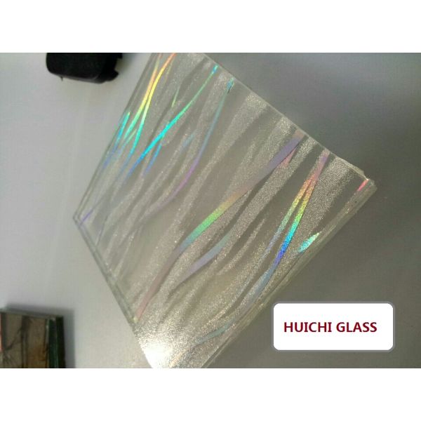 2 EVA laminated decorative fabric for glass lamination